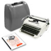 Olympia SM3 De Luxe Typewriter Glossy-White 1957 Vintage #1426 Professionally Restored (Refurbished)