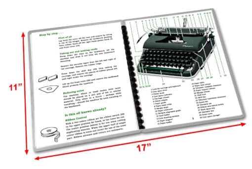 Olympia SM4 Typewriter (1959-1961) Operating Instructions User Manual - Image 2