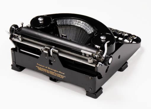 Remington Noiseless Model Seven 7 Manual Typewriter Glossy-Black 1936 Antique Vintage #1157 Professionally Restored (Refurbished) - Image 7