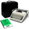 Olympia SM8 Manual Typewriter for Sale White 1966 Vintage Professionally Restored (Refurbished)