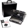 Royal Model O Manual Typewriter for Sale Glossy-Black 1935 Portable Antique Professionally Restored (Refurbished)