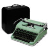 Olympia SM4 Manual Typewriter Light-Green 1960 Vintage #834 Portable Professionally Restored (Refurbished)