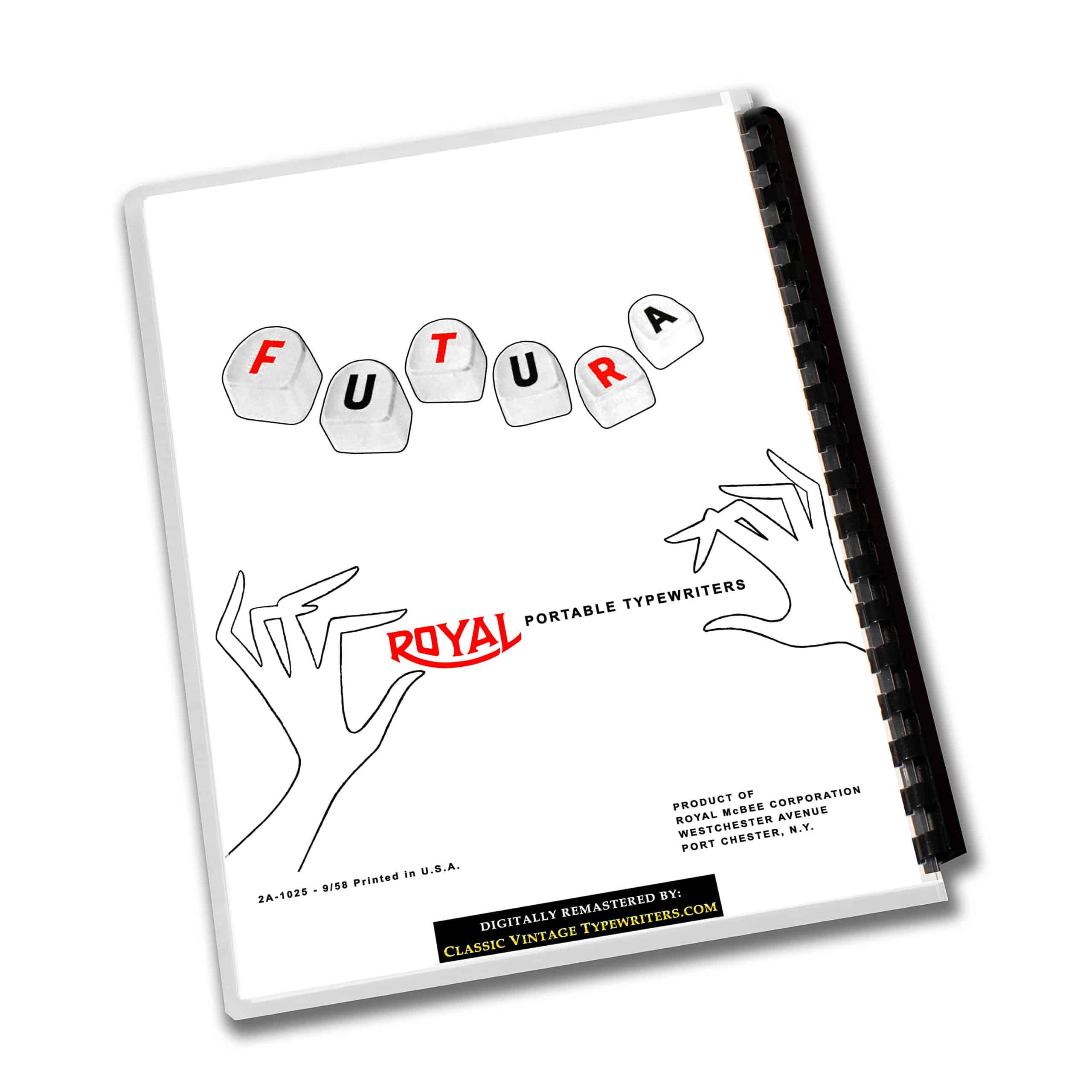 Royal Futura 400/800 Typewriter (1958 - 1963) Operating Instructions User Manual - Image 4