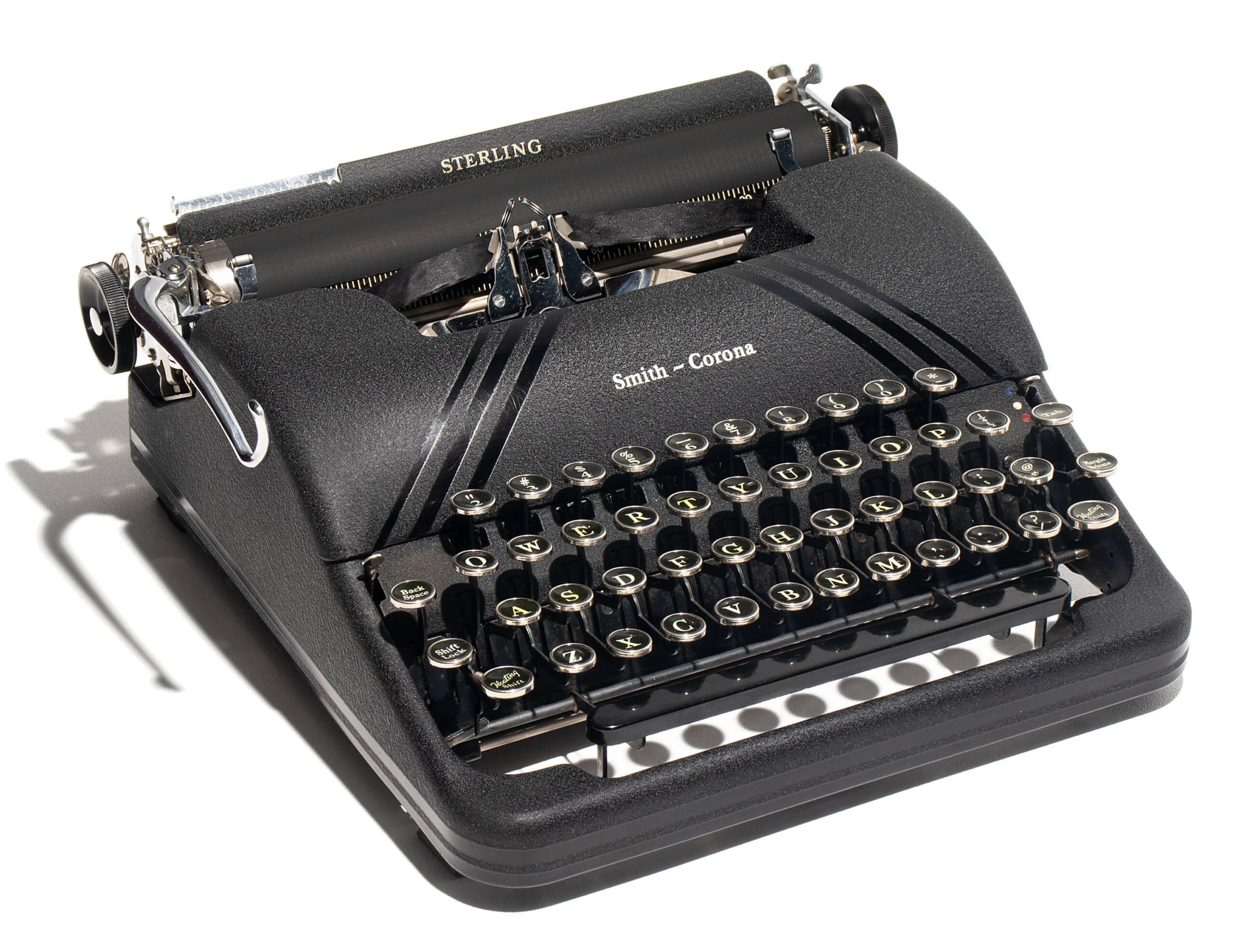 アンティーク　Smith-Corona　タイプライター　USA SMITH-CORONA STERLING 中古タイプライター｜タイプライター専門