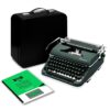 Olympia SM4 De Luxe Manual Typewriter for Sale Green 1960 Vintage Professionally Restored (Refurbished)