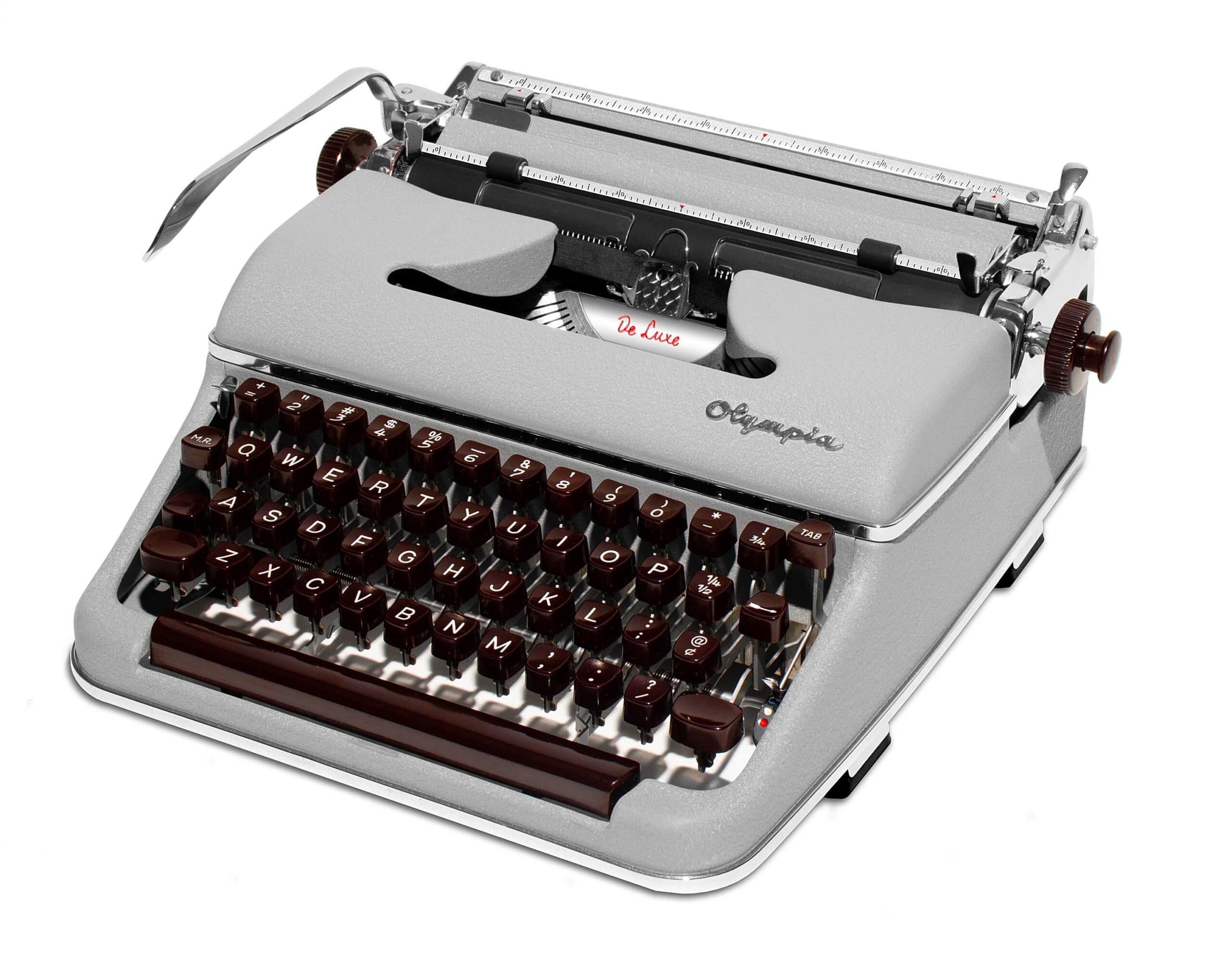 Olympia SM3タイプライター 1950年代 ケース付き　グレー Olympia SM3タイプライター 1950年代 ケース付き グレー - メルカリ