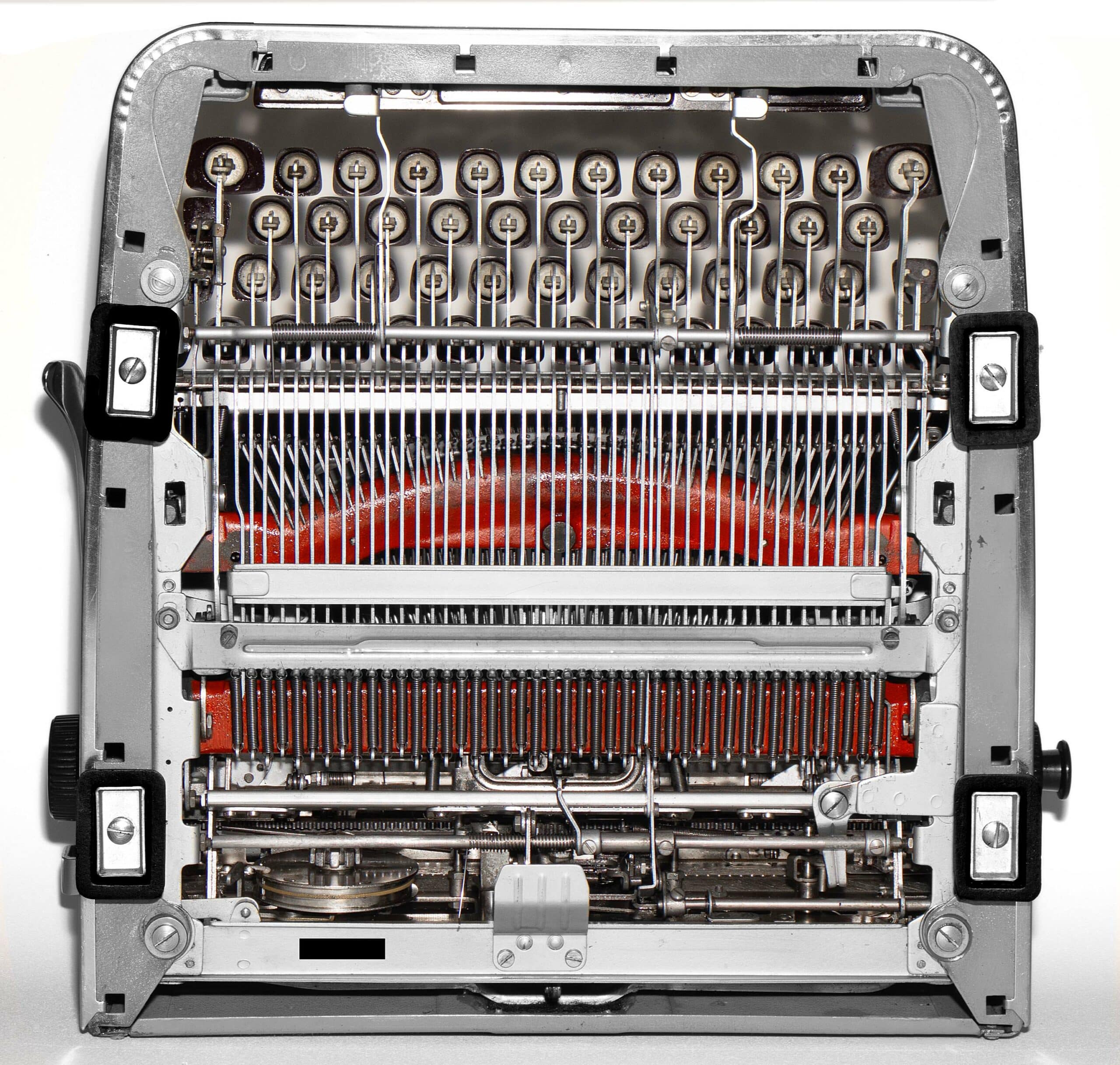 Olympia SM3タイプライター 1950年代 ケース付き　グレー Amazon.co.jp: アンティークタイプライター (ドイツ製 Olympia