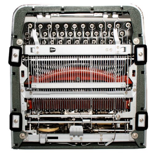 Olympia SM4 Manual Typewriter Green 1960 Vintage #1464 Professionally Restored (Refurbished) - Image 5
