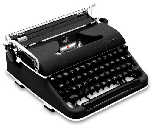*Rare* Olympia SM4 Manual Typewriter Black 1960 Vintage #1480 Professionally Restored (Refurbished) - Image 2