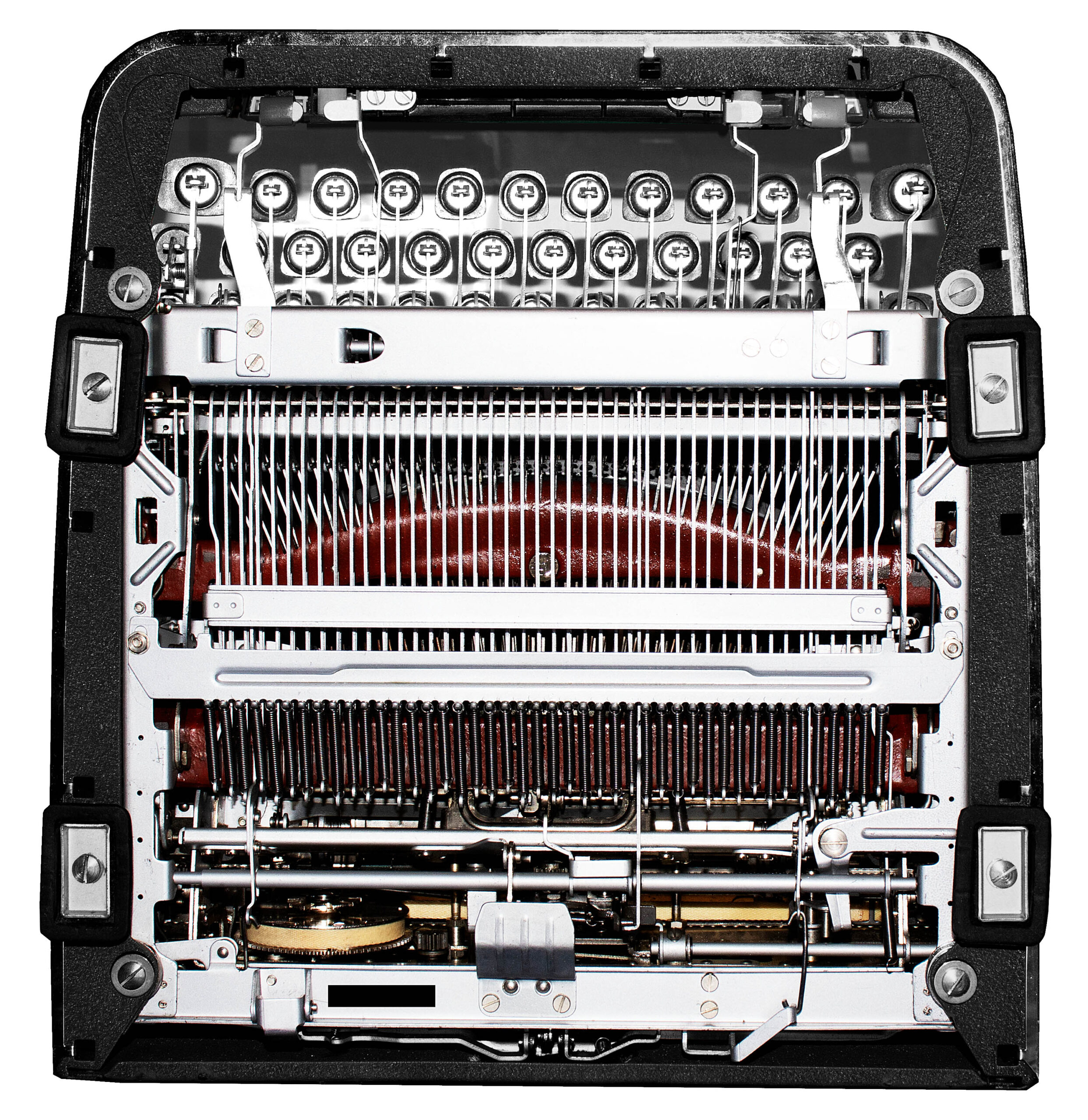 *Rare* Olympia SM4 Manual Typewriter Black 1960 Vintage #1480 Professionally Restored (Refurbished) - Image 6