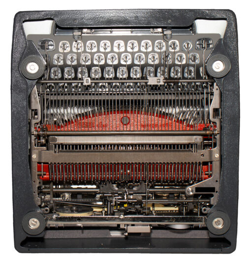 Olympia SM8 Manual Typewriter for Sale White 1971 Vintage Professionally Restored (Refurbished) - Image 5