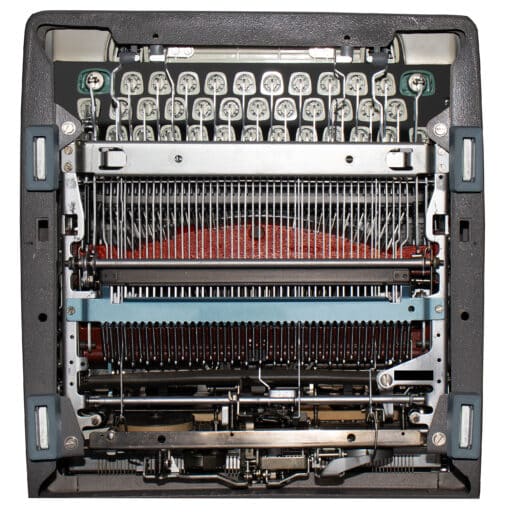 Olympia SM9 De Luxe Typewriter White 1966 Vintage #1489 Professionally Restored (Refurbished) - Image 6