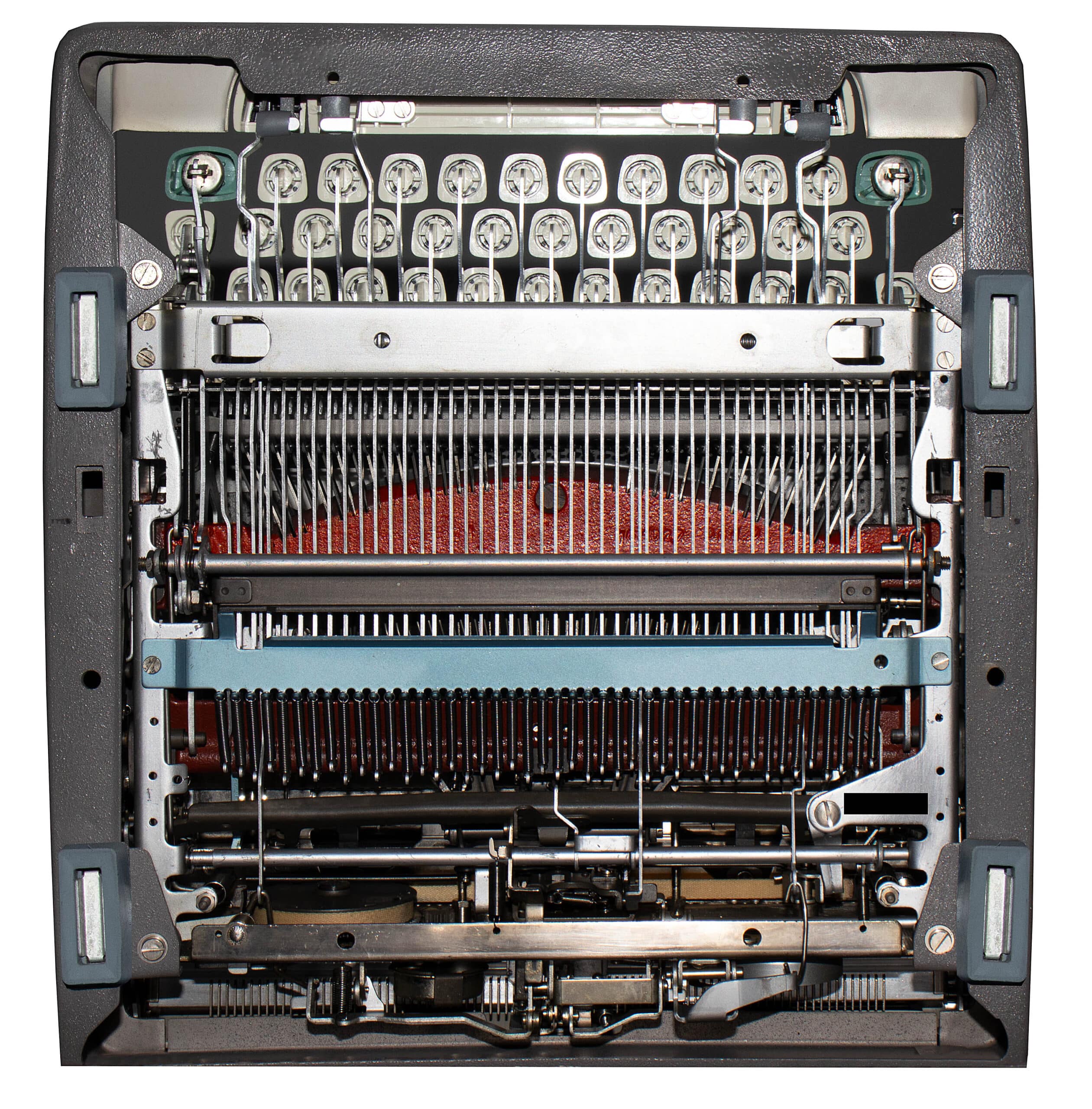 Olympia SM9 De Luxe Typewriter White 1966 Vintage #1489 Professionally Restored (Refurbished) - Image 6