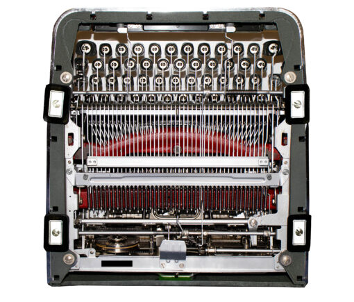 Olympia SM3 De Luxe Manual Typewriter for Sale Green 1957 Vintage Professionally Restored (Refurbished) - Image 6
