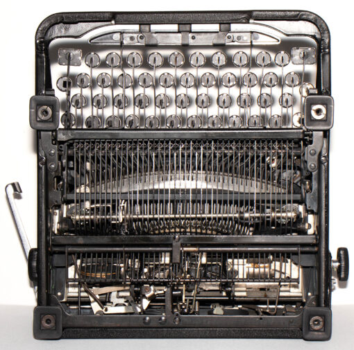Royal Quiet De Luxe Manual Typewriter Black 1946 Vintage #1492 Professionally Restored (Refurbished) - Image 5