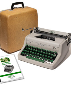 Royal Quiet De Luxe Manual Typewriter for Sale 1953 Vintage Professionally Restored (Refurbished)