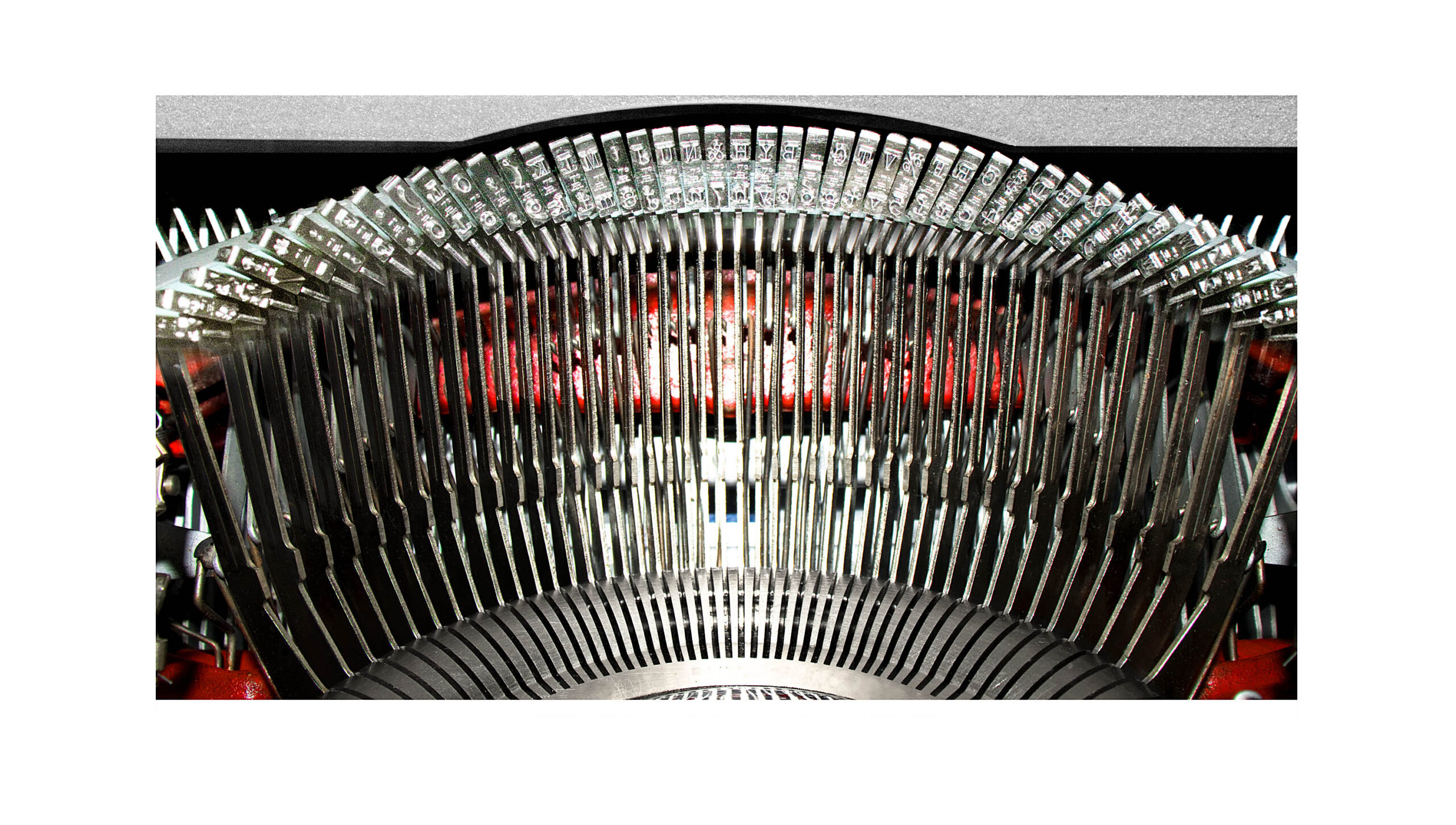 Gray 1959 Olympia SM4 Manual Typewriter #1524, New Platen, Vintage Grey SM-4 Professionally Restored (Refurbished) - Image 4