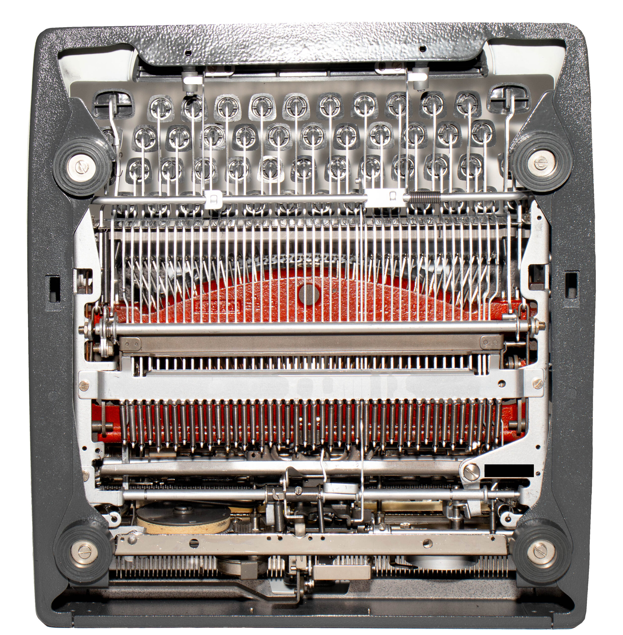 Light-Gray 1969 Olympia SM9 De Luxe Typewriter #1531 Vintage SM-9 Professionally Restored (Refurbished) - Image 6